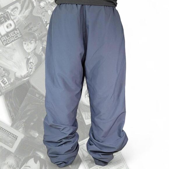 Y2k Baggy Reebok Striped Track Pants - Picture 4 of 8